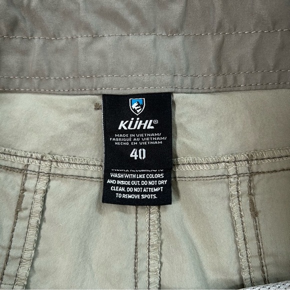 Kuhl Olive Hike Shorts Size 40 Outdoors Hiking Camping Shorts - Picture 3 of 14